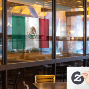 Autocollant Pour Fenêtre Drapeau mexicain
