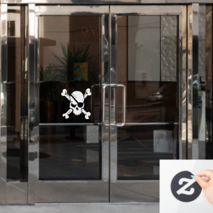 Autocollant Pour Fenêtre Drapeau pirate
