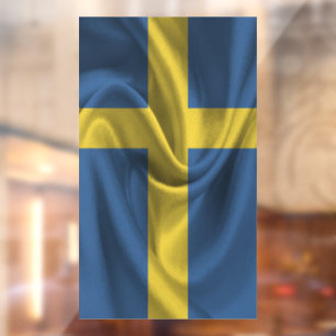 Autocollant Pour Fenêtre Drapeau Suède