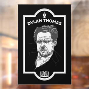 Autocollant Pour Fenêtre Dylan Thomas Welsh Poet
