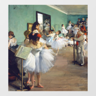 Autocollant Pour Fenêtre Edgar Degas - Classe Danse