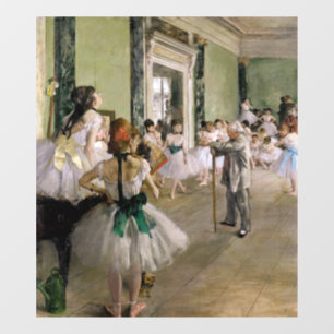 Autocollant Pour Fenêtre Edgar Degas - Classe Danse