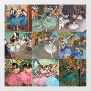 Autocollant Pour Fenêtre Edgar Degas - Dancers Sélection de chef-d'oeuvre