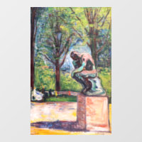 Edvard Munch - Le penseur de Rodin