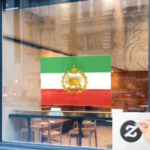 Autocollant Pour Fenêtre Emblème impérial de la dynastie Pahlavi Iran