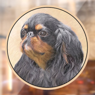 Autocollant Pour Fenêtre English Toy Spaniel Peinture Animal Art original