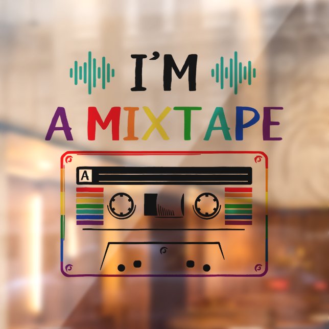 Autocollant Pour Fenêtre Fierté transexuelle (Feuille 2)