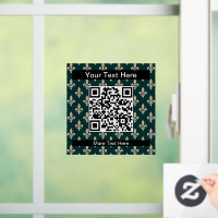 Fleur de Lis Motif, Français, Royal, Crème, Vert