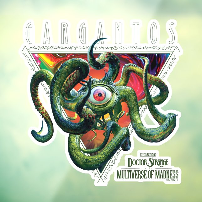 Autocollant Pour Fenêtre Gargantos Multiverse Graphic (Feuille 3)