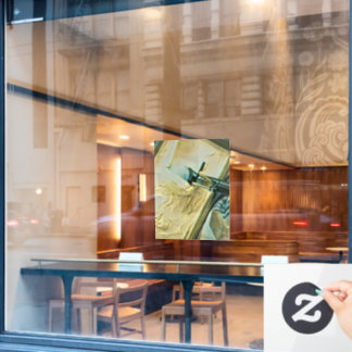 Autocollant Pour Fenêtre Gâteau à la crème glacée