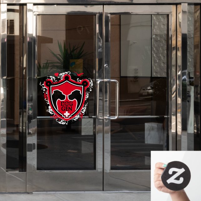 Autocollant Pour Fenêtre Grand Sticker à Danse / Clin (Porte de bureau)