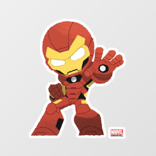 Autocollant Pour Fenêtre Guri Hiru Iron Man