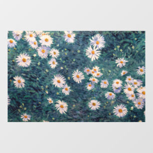 Autocollant Pour Fenêtre Gustave Caillebotte - Lit de marguerites, détails