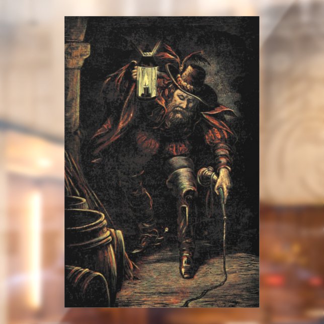 Autocollant Pour Fenêtre Guy Fawkes : Rebellion GunPowder Plot et trahison (Feuille 2)