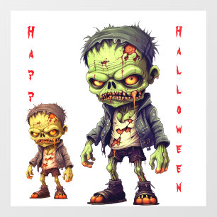 Autocollant Pour Fenêtre Happy Halloween cling fenêtre