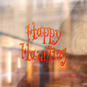 Autocollant Pour Fenêtre Happy Hauny Cling de fenêtre