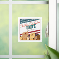 Harris Walz Femmes Chat Sans Enfant Unite Poings