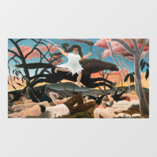 Autocollant Pour Fenêtre Henri Rousseau - La guerre