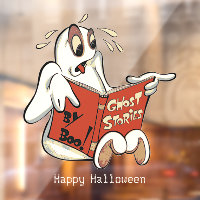 Histoires de fantômes Halloween Cling fenêtre