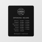 Horaires d'ouverture | Logo d'entreprise Heures d'