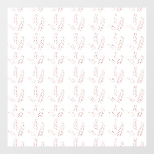 Autocollant Pour Fenêtre Illustration botanique vintage - Art floral élégan