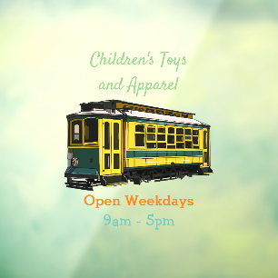 Autocollant Pour Fenêtre Illustration du chariot Mata