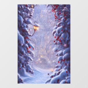 Autocollant Pour Fenêtre Imaginaire Noël 5 Cling de fenêtre