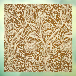 Autocollant Pour Fenêtre Impression d'art floral vintage Arcadia de William