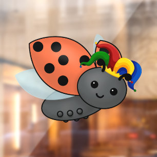 Autocollant Pour Fenêtre Jester Ladybug
