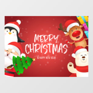 Autocollant Pour Fenêtre "Joyeux Noël"