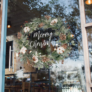 Autocollant Pour Fenêtre Joyeux Noël   Autocollant de fenêtre de vacances