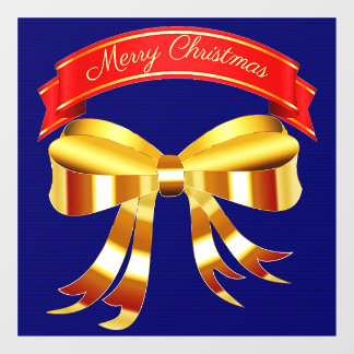 Autocollant Pour Fenêtre Joyeux Noël Cling