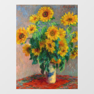Autocollant Pour Fenêtre Les tournesols Monet