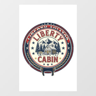 Autocollant Pour Fenêtre Liberty Aviator Patriotique Aviation Patriotique V