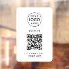 Liste de prix QR Code | Entreprise Logo Sans Conta
