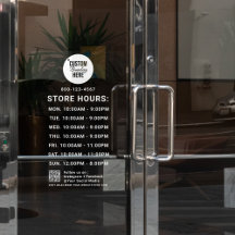 Logo Code QR Heures d'ouverture Entreprise Réseaux