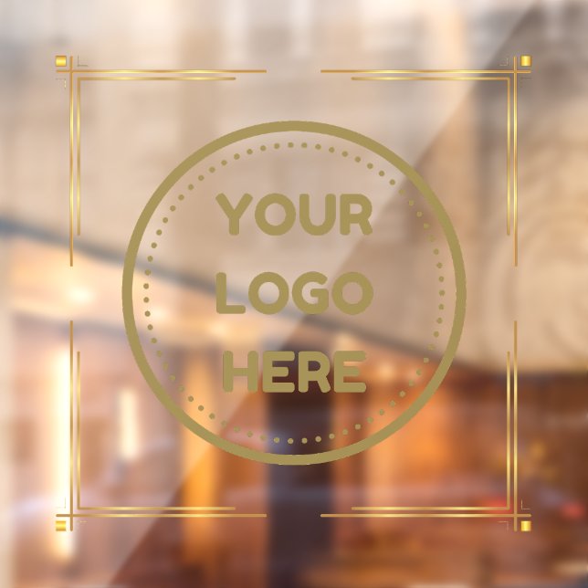 Autocollant Pour Fenêtre Logo d'entreprise Téléchargement de logo d'entrepr (Feuille 2)