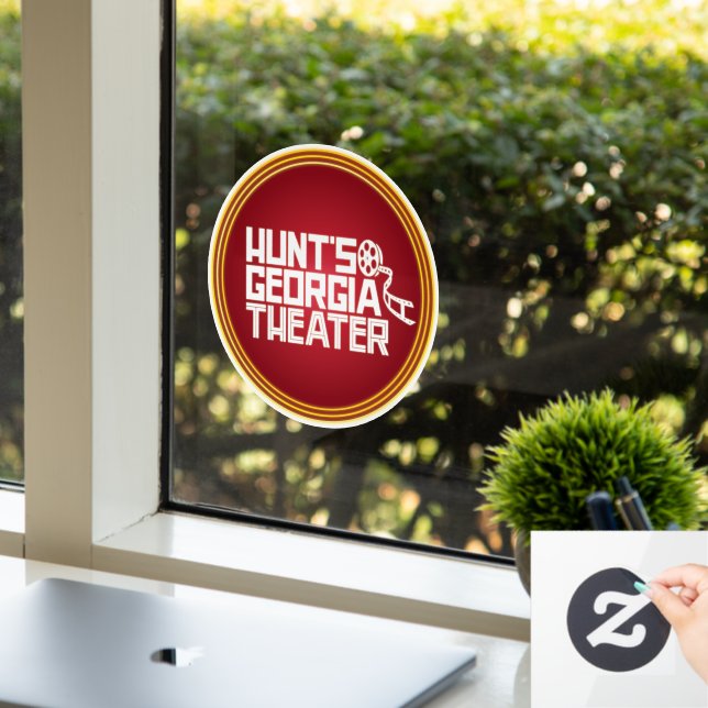 Autocollant Pour Fenêtre Logo HGT (Bureau)