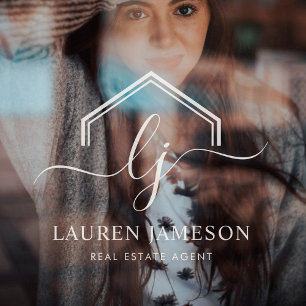 Autocollant Pour Fenêtre Logo Promotionnel immobilier moderne