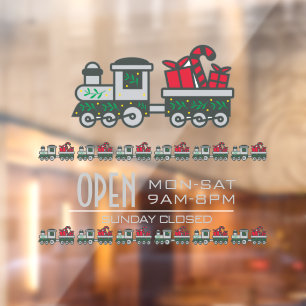 Autocollant Pour Fenêtre Magasin de jouets  Autocollant de fenêtre personna