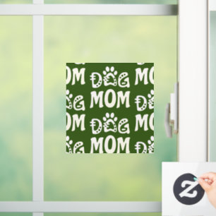 Autocollant Pour Fenêtre Maman Chien