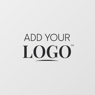 Autocollant Pour Fenêtre Marque professionnelle minimaliste du logo d'entre