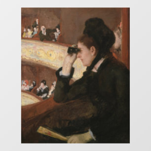 Autocollant Pour Fenêtre Mary Cassatt - Dans le loge