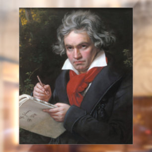 Autocollant Pour Fenêtre Missa Solemnis : Ludwig Beethoven Musique classiqu