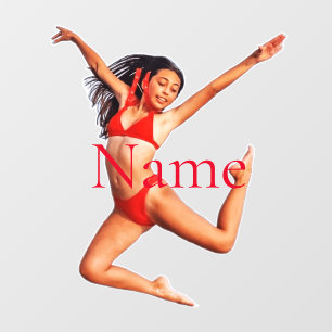 Autocollant Pour Fenêtre Modèle Bikini de danse Thunder_Cove