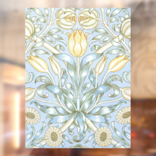 Autocollant Pour Fenêtre Modèle de fleur de lys et de grenade de William Mo