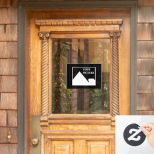 Autocollant Pour Fenêtre Moderne simple Créez votre propre image Mariage