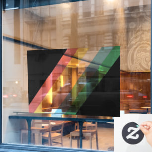 Autocollant Pour Fenêtre Mois de la fierté d'invalidité Autisme Neurodiver