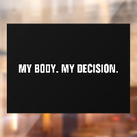 Mon corps ma décision droit à l'avortement noir