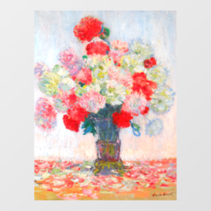 Autocollant Pour Fenêtre Monet Peonies